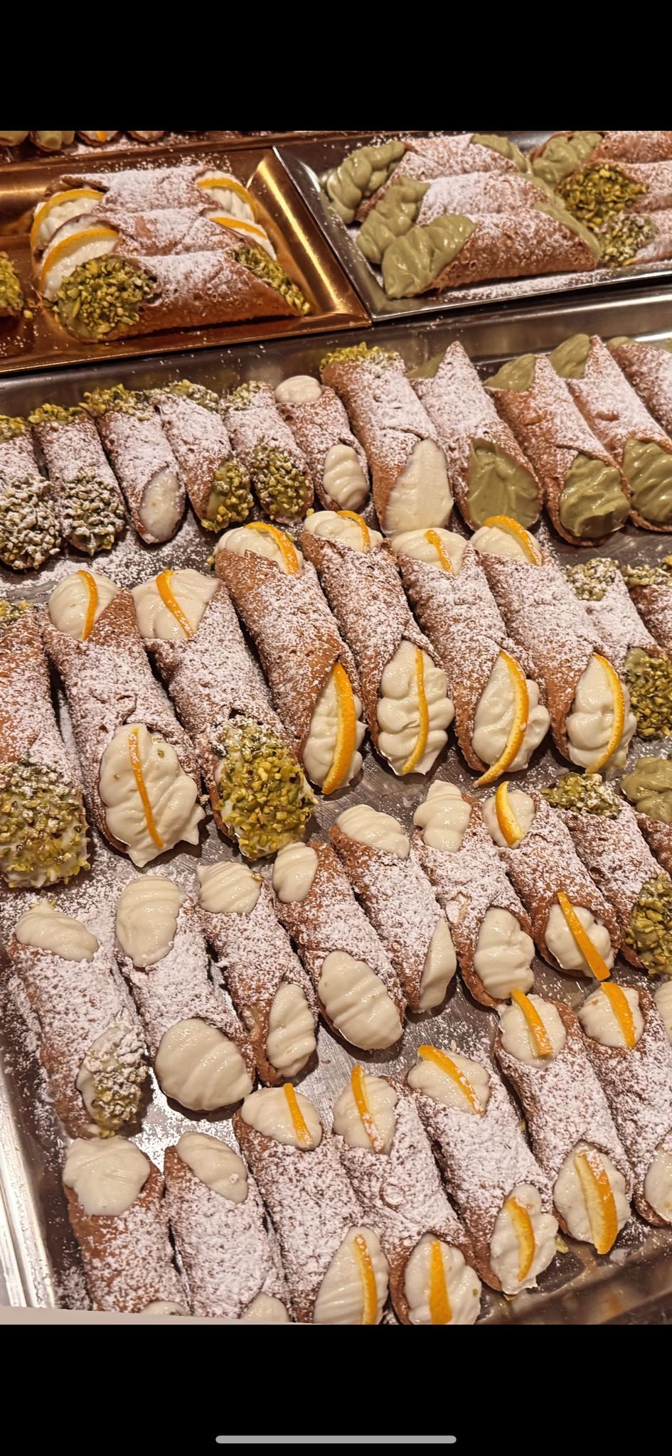 Cannoli Nahaufnahme